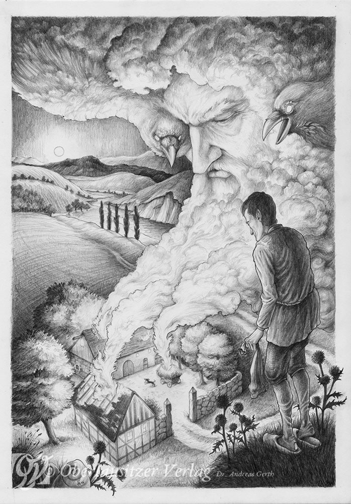 graphite - illustration - the relentless peasant