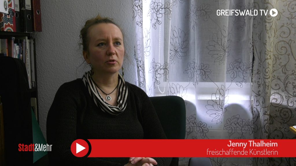 Jenny Thalheim bei Greifswald TV